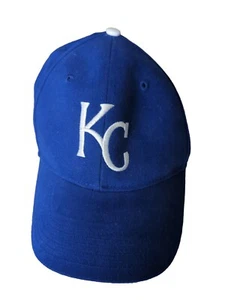 Kansas City KC Royals MLB Baseball Trucker Hat Blue Fan Favorite One Size EUC - Picture 1 of 7