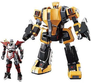 Chogokin Damashii GX-54 Tobikage & Kurojishi Ninja Senshi Tobikage Figure - Picture 1 of 10