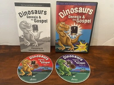 Dinosaurs: Genesis & The Gospel (DVD, 2004, 2-Disc Set) With Guidebook EUC - Image 1 of 4
