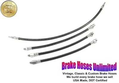 КОМПЛЕКТ ТОРМОЗНЫХ ШЛАНГОВ Mercury Monterey универсал 1954, с мощными тормозами - Изображение 1 из 2