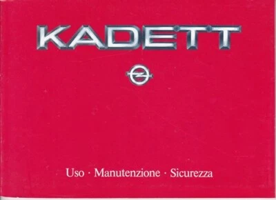 OPEL Kadett - Libretto Uso e Manutenzione - marzo 1984 - Italiano - Immagine 1 di 2