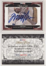2008 TRISTAR Signa Cuts Cut Auto Red /25 Tommy John Auto