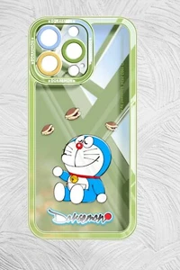 Doraemon - Coque Clear Green Matcha (Vert transparent) pour Apple Iphone 15 Pro - Photo 1 sur 1