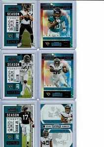 Contenders Football Jacksonville Jaguars 2020 (3) juego de tarjetas base + más+ - Imagen 1 de 1