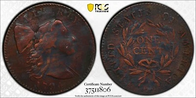 1794 Liberty Cap LARGE CENT *S-28* Ornate Head Variety *PCGS VF* FAST SHIPPING!! - Image 1 of 4