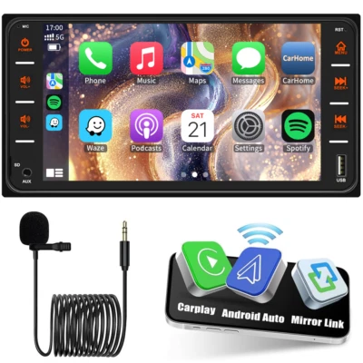 7" For Scion xA xB 2004 2005 2006 tC 04-16 Carplay Car Stereo Radio GPS HeadUnit - Image 1 of 4