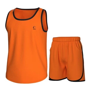 Essenclo Boys Clothing Set Athletic Shorts & Sleeveless Shirt Size 3-16 (2 Pcs) - Picture 1 of 176