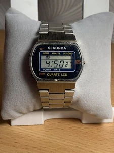 Vintage Sekonda Lcd Watch Late 1970's Rare watch - Picture 1 of 8