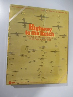 SPI Wargame Highway to the Reich (1st Ed) Tray EX - UNPUNCHED | Never Opened - Image 1 of 4