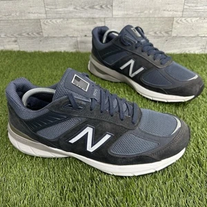 New Balance 990v5 Running Shoes Mens Size 10 2E Made In USA M990NV4 Navy Blue - Picture 1 of 12