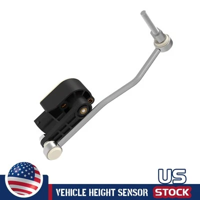 1x Sensor de nivel de altura de conducción de suspensión delantera izquierda para Audi A8 Quattro 2004-2010 Foto 1 de 3