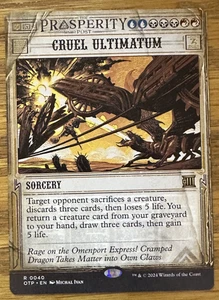 MTG Outlaws of Thunder Junction Breaking News, Cruel Ultimatum - Picture 1 of 1