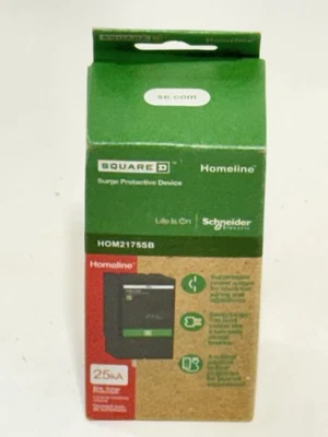 Square D HOM2175SB 2-Pole 120/240 V 25kA Surge Protector Device New - Image 1 of 2