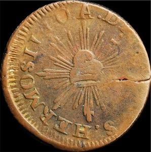Mexico 1/4 Real 1831 - 1836 Hermosillo Mint Scarce! - Picture 1 of 2