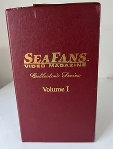 SeaFans Video Magazine 4 case series- Vol 1. 1986, 1987 With Case. - Foto 1 di 4