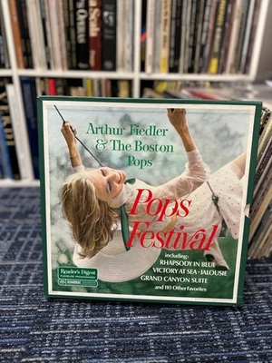 Arthur Fiedler & The Boston Pops Festival 1967 10 LP Box Set Readers Digest - Image 1 of 4