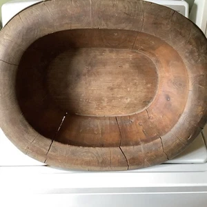 Antique Chinese Bathing Tub, Rectangular, 21 X 15”x 6” Great Condition Rare - Picture 1 of 7