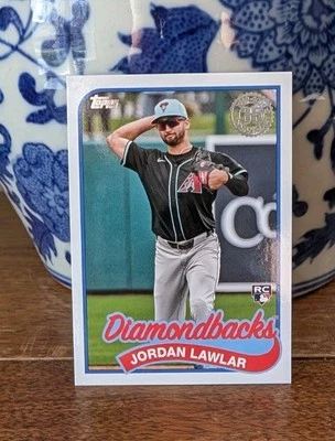Jordan Lawlar 2024 Topps Update 1989 Insert Rookie Card - Near Mint or Better - Image 1 of 4