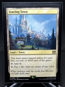 MTG Starting Town Final Fantasy Regular NM Unbespielt - Bild 1 von 1