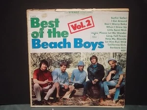 THE BEACH BOYS Best Of Vol 2 LP 1967 Capitol DT-502706 Tan Label Plays EXCELLENT - Picture 1 of 4
