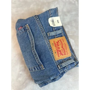 Levis 511 Denim Jean Shorts Mens Size 40 Blue Light Wash Summer NWT - Picture 1 of 6