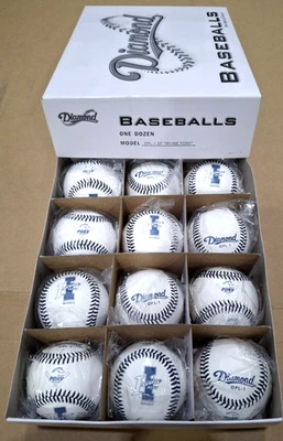 Diamond Custom (Irvine Pony) DPL-1 SP baseballs - 1 Dozen - Image 1 of 2