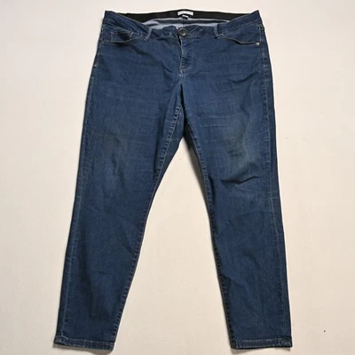 AVA & VIV Jeans Womens 18W Plus Size Stretch Skinny Ankle Mid Rise - Image 1 of 4