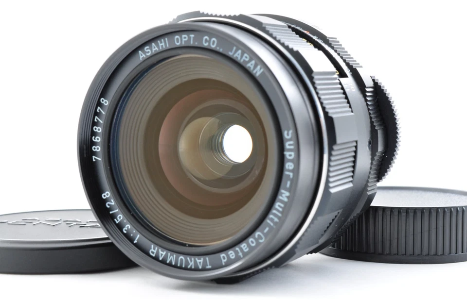 Pentax SMC Takumar 28mm f/3.5 Wide Angle MF Lens For M42 [N.Mint] From Japan #78 - Image 1 of 4