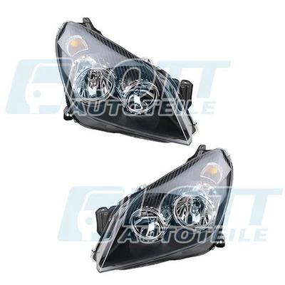 2x Hauptscheinwerfer links + rechts H7/H1 mit Motor passend für Opel Astra H - Bild 1 von 4