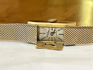 Vintage* JACQUES PREVARD 17 Jewels 10K GF Mesh Strap Swiss Damenuhr mit Deckel - Bild 1 von 18