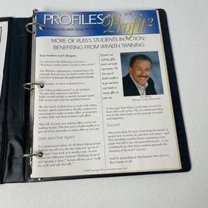 Russ Whitney Wealth Intelligence Booklets and cash flow academy CDs - Imagen 1 de 6
