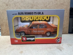 Burago Alfa Romeo 75 Group A 1:24 Scale Model Jägermeister Boxed 0119 - Picture 1 of 7