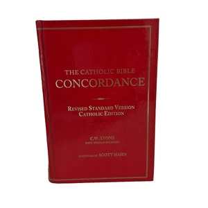 The Catholic Bible Concordance Revised Standard Version C W Lyons & T Deliduka - Picture 1 of 9