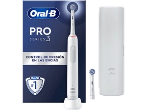Cepillo eléctrico - Oral-B Pro Series 3, Estuche de viaje, Sensor de presión - Imagen 1 de 12