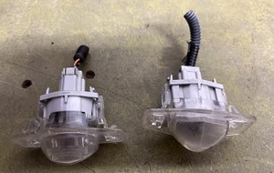 02 Honda Civic Ex Coupe Set Pair Of License Tag Plate Light Lamp Assembly Lh Rh  - Picture 1 of 4