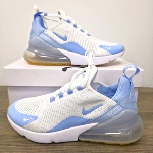 Zapatillas Mujer Talla 8 Nike Air Max 270 Blanco Aluminio Azul HJ3222 103 - Imagen 1 de 10