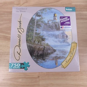 Darrell Bush Puzzle Oval Puzzle 750 Teile "Gaurdian Of The Waters" Buffalo Games - Bild 1 von 4