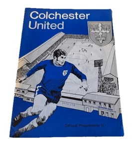Colchester Vs Scunthorpe Lge Div 4 27/9/69 Great Condition Free UK P&P - Picture 1 of 2