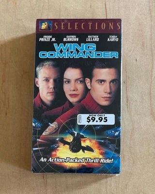 Outer Space Sci Fi Adventure Movie WING COMMANDER (1999) New Factory Sealed VHS - Image 1 of 4