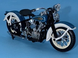 Franklin Mint 1/24 Scale Harley Davidson Knucklehead - Picture 1 of 9