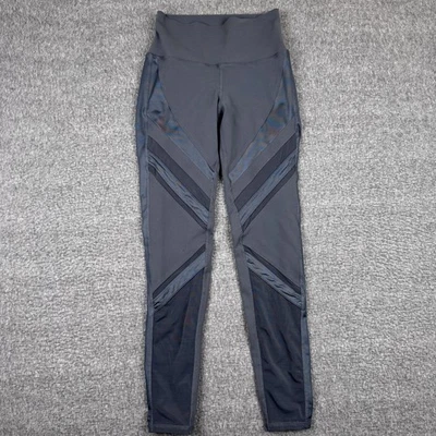 Alo Yoga Leggings Womens Small Black High Waist Mesh Panel Athletic Pants - Image 1 of 4