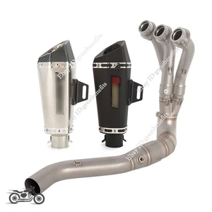 Slip On For Yamaha MT-09 XSR900 Tracer 9 2024 2025 Exhaust System Header Pipe - Picture 1 of 12