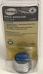 Danco Male Aerator 15/16 in.- 27 Chrome Faucet - Picture 1 of 7