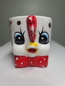 Hähnchen Thema Sake Cup/Eierhalter/Schnapsglas Made in Japan 2 Zoll groß - Bild 1 von 7