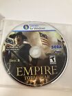 Empire: Total War (PC, 2009) DVD Sega Games for Windows Disc 2 Only