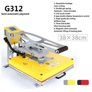 Hydraulic heat press machine heat transfer machine clothes press machine   - Picture 1 of 8