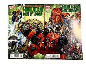 Marvel Comics WORLD WAR HULKS HULKED OUT HEROES #1 & 2 WWHS (2010) CVR regular - Imagen 1 de 2
