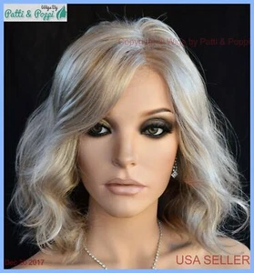 with tags Scarlett Jon Renau Natural Look Smart Lace Wig 101F48T Grey Mix CU - Picture 1 of 12