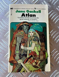 Jane Gaskell ATLAN Book (1970) SCI-FI NoveL Paperback Cija cycle ATLANTIS vtg - Picture 1 of 5