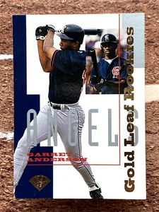 1995 Leaf Gold Leaf Rookies Garret Anderson #2 - Bild 1 von 2